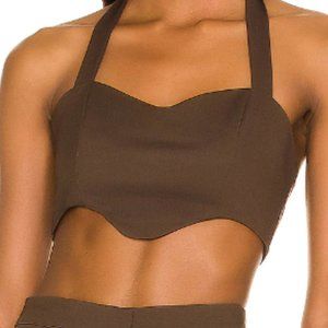 Taraji Top in Cocoa Brown